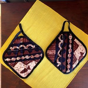 Hawaiian Print Hotpads